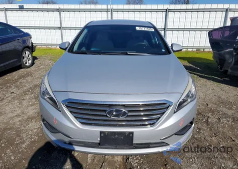 2017 Hyundai Sonata Se z USA, uszkodzony, nr VIN 5NPE24AF6HH493417